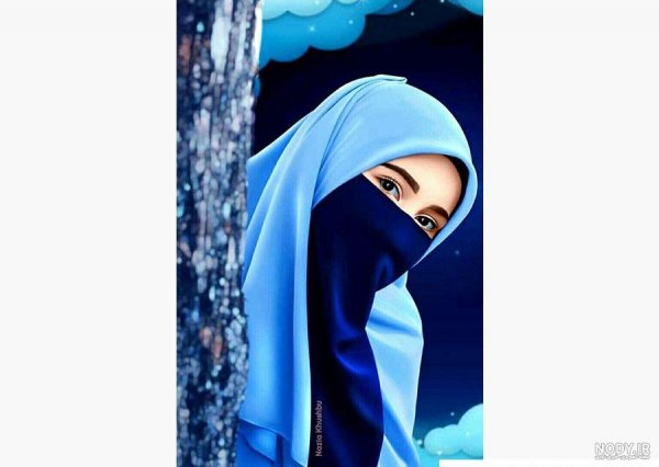  عکس پروفایل با حجاب شیک