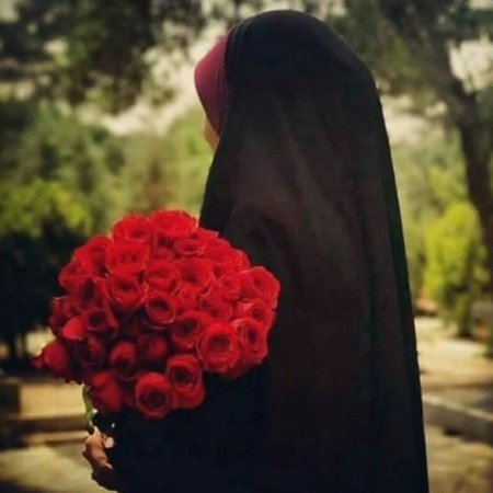  عکس دختر با حجاب فانتزی برای پروفایل