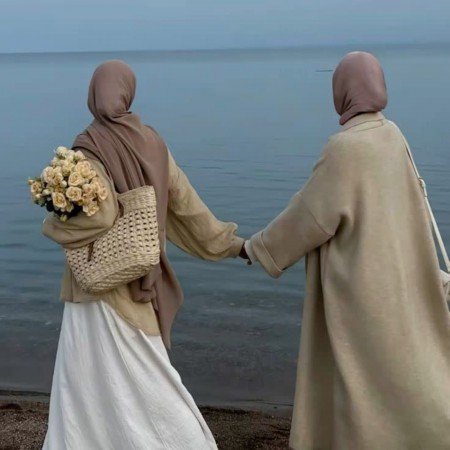  عکس دختر با حجاب عروسکی