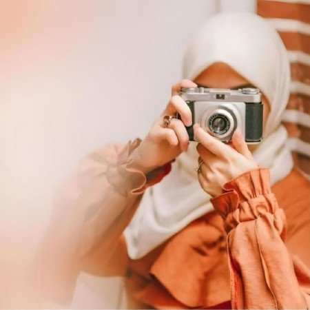  عکس دختر با حجاب عروسکی