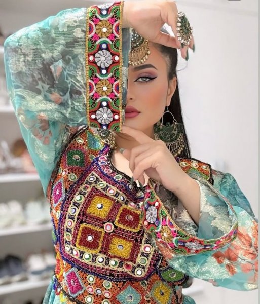  مدل آرایش عروس افغانی جدید