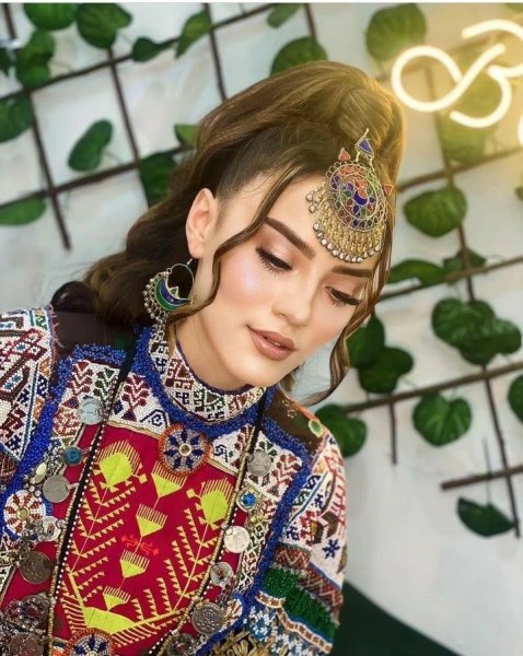  مدل آرایش عروس افغانی جدید