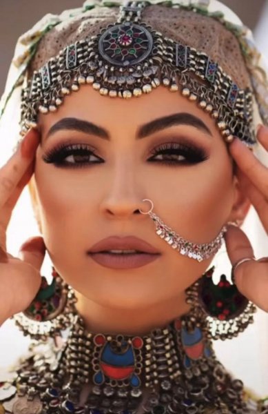  عکس آرایش چشم افغانی