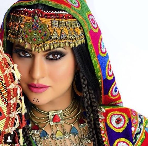  عکس آرایش چشم افغانی