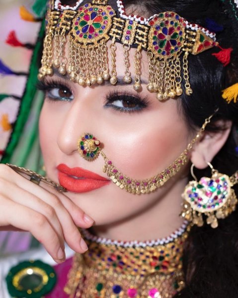  عکس آرایش چشم افغانی