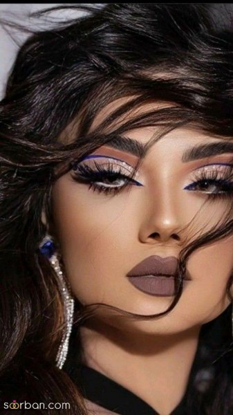  عکس میکاپ عربی خلیجی