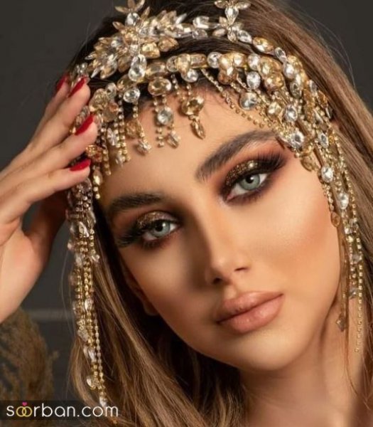  عکس میکاپ عربی خلیجی