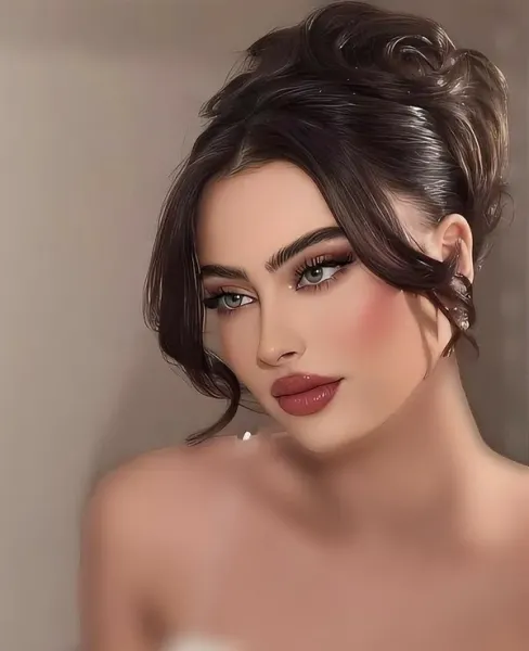 70 عکس میکاپ عربی عروس