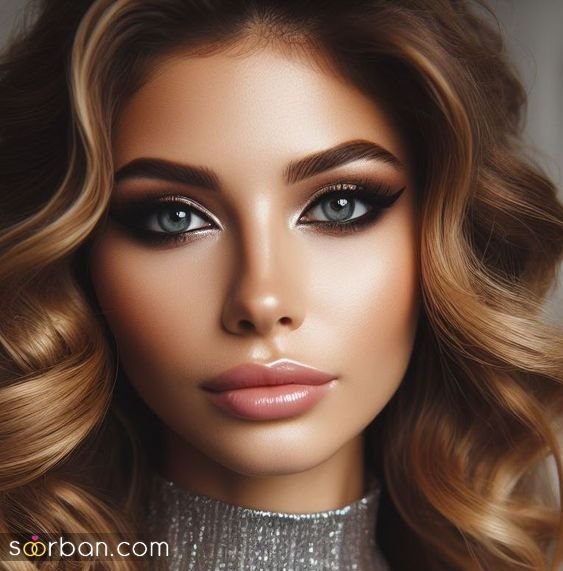 عکس میکاپ عربی عروس اینستاگرام