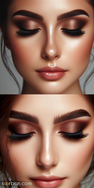 عکس میکاپ عربی عروس اینستاگرام