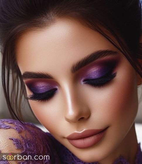 عکس میکاپ عربی عروس اینستاگرام