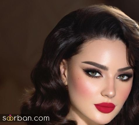 عکس میکاپ عربی عروس اینستاگرام