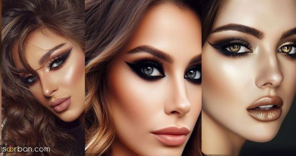  عکس میکاپ عربی عروسکی