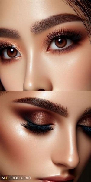  عکس میکاپ عربی عروسکی