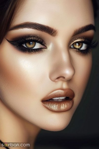  عکس میکاپ عربی عروسکی