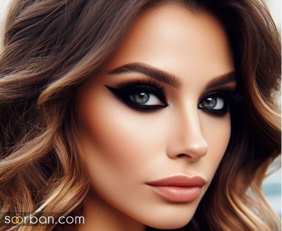  عکس میکاپ عربی عروسکی