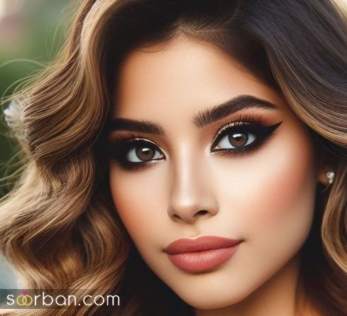 عکس میکاپ عربی عروسکی