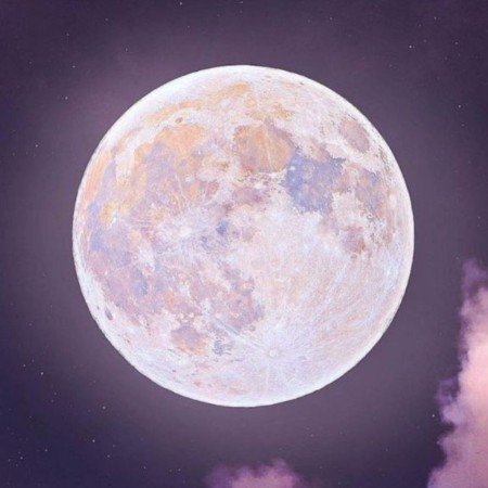  عکس ماه در شب واقعی