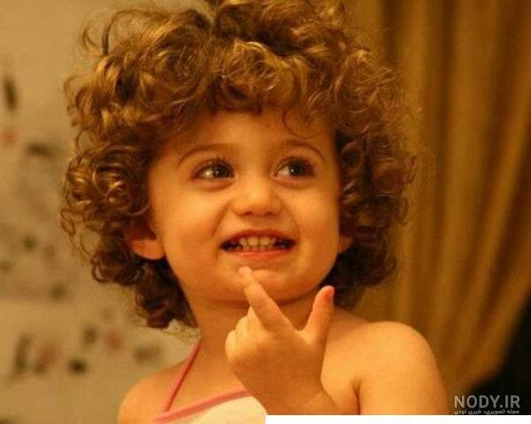 عکس پسر مو فرفری بچه
