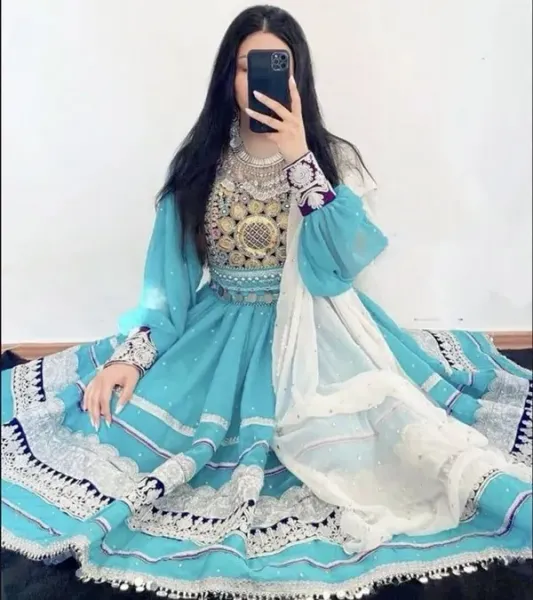 عکس لباس افغانی جدید