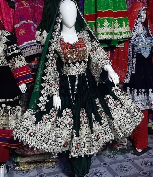 عکس لباس افغانی جدید