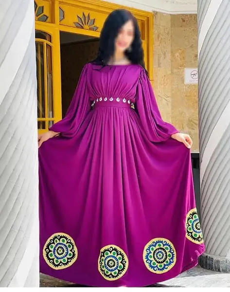 عکس لباس افغانی جدید دخترانه