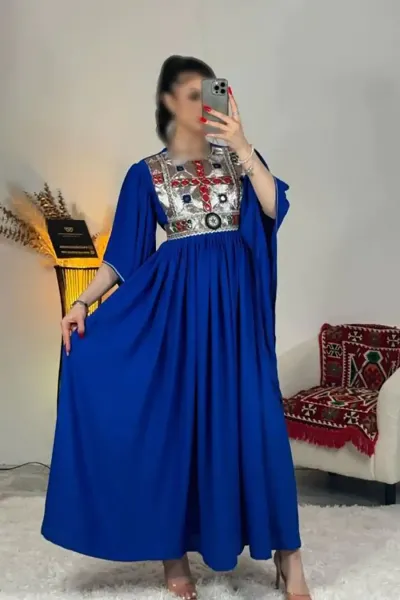 عکس لباس افغانی جدید دخترانه