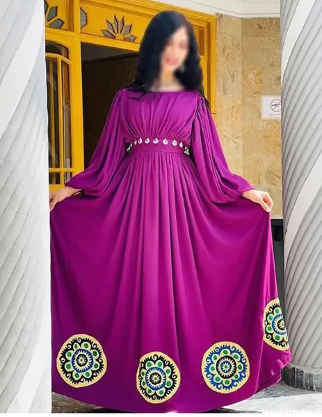 عکس مدل لباس مجلسی افغانی شیک
