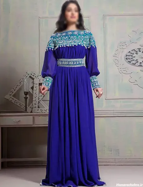 عکس مدل لباس مجلسی افغانی شیک
