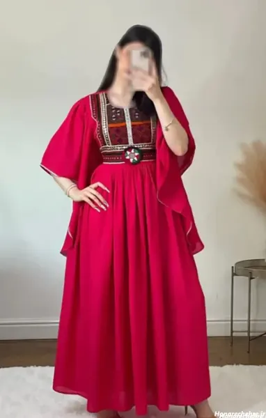 عکس مدل لباس مجلسی افغانی شیک