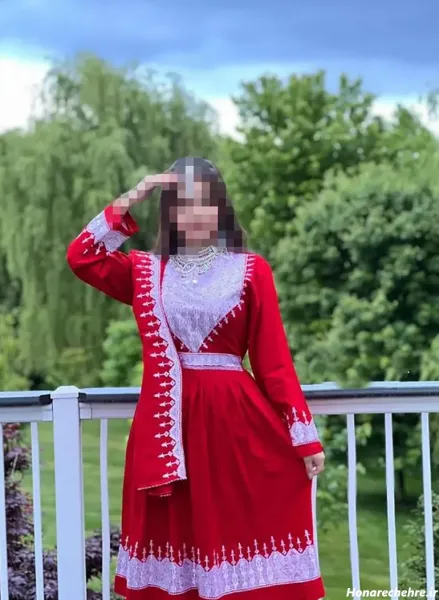 عکس مدل لباس مجلسی افغانی شیک