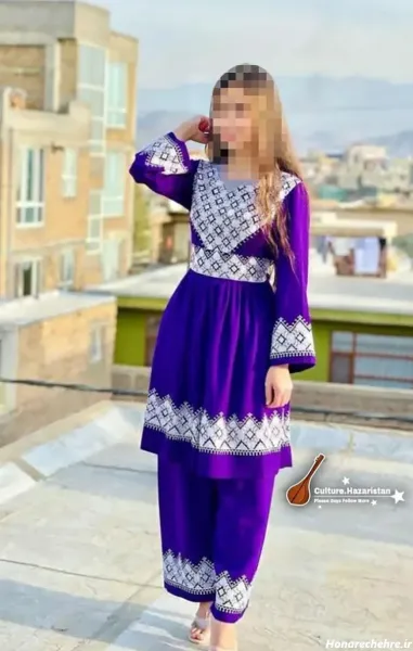 عکس مدل لباس مجلسی افغانی شیک