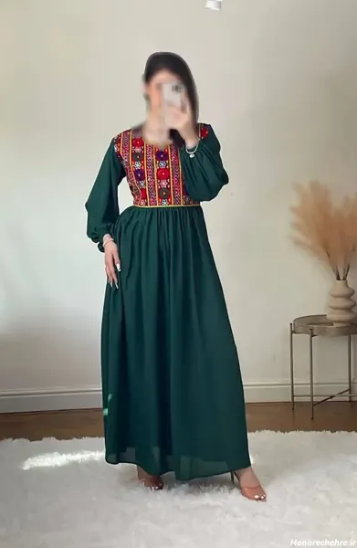 عکس مدل لباس مجلسی افغانی شیک