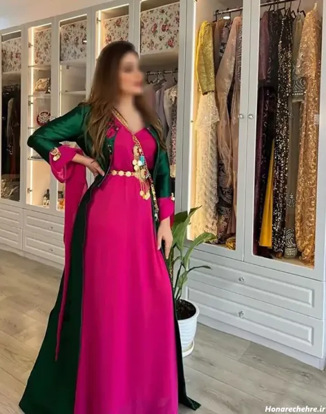 عکس مدل لباس مجلسی افغانی شیک