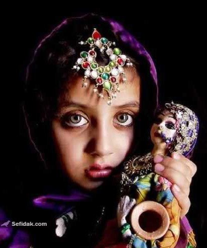 عکس دختر افغانی هزاره