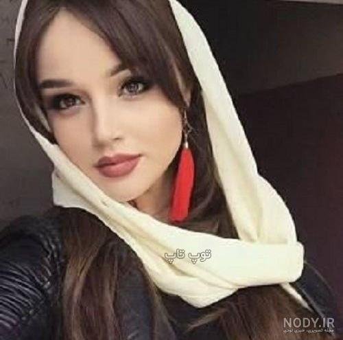عکس دختر افغانی که زیباترین دختر ایران شد