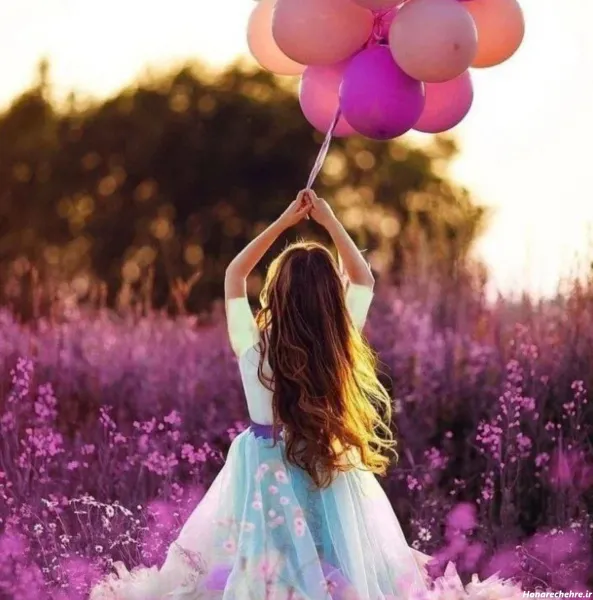  عکس پروفایل بنفش عاشقانه