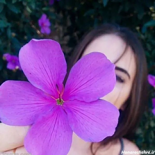  عکس پروفایل دخترونه بنفش لاکچری