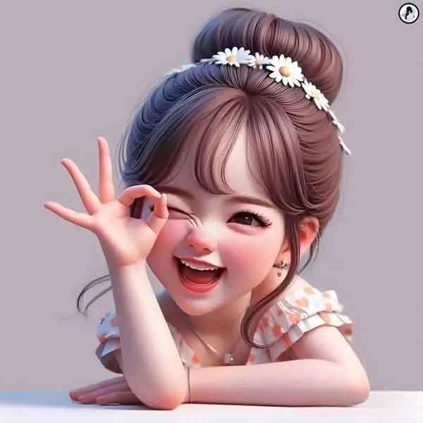  عکس کیوت فانتزی گوگولی دخترانه