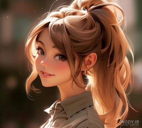  عکس انیمه صورتی با کیفیت