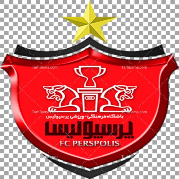 عکس لوگوی پرسپولیس با ستاره