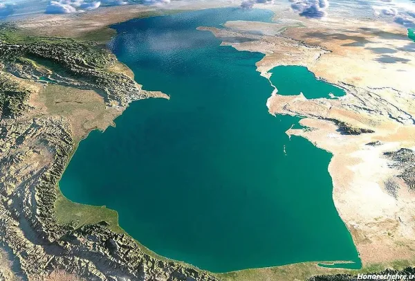 عکس دریای خزر واقعی