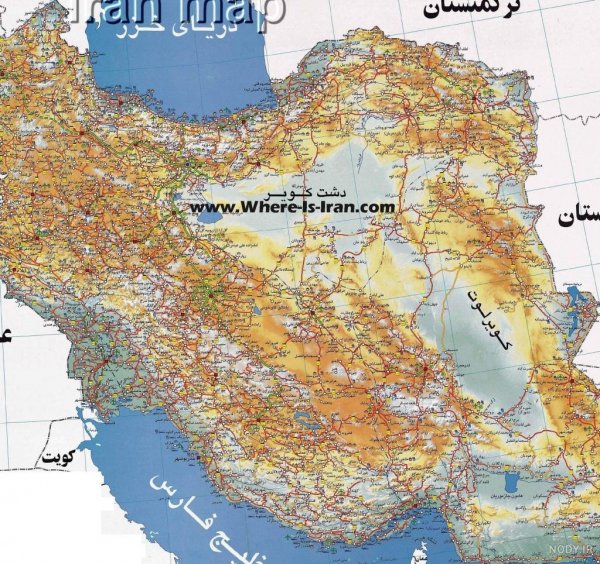  عکس دریای خلیج فارس در نقشه