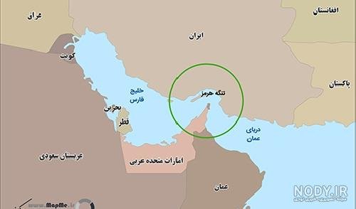  عکس دریای خلیج فارس در نقشه