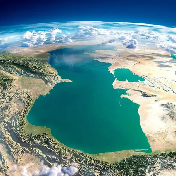  عکس دریای خلیج فارس از بالا