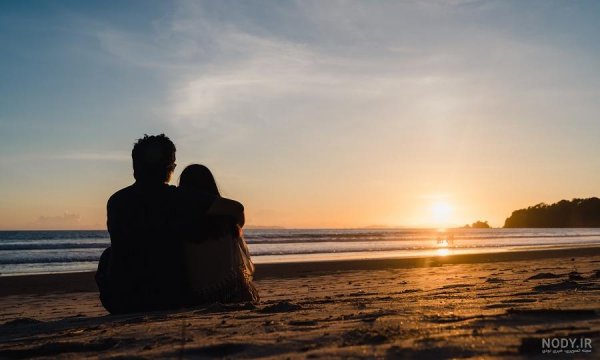 عکس دونفره کنار دریا ایرانی