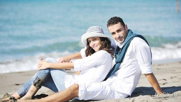 عکس پروفایل لب دریا عاشقانه
