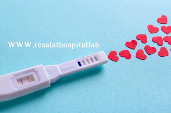 عکس تست بارداری مثبت
