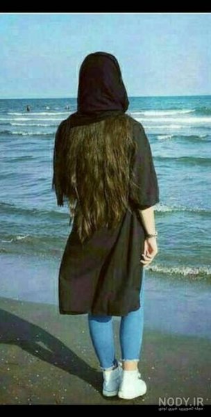  عکس دختر کنار ساحل برای پروفایل اینستاگرام