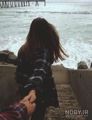  30 ژست عکس کنار دریا دونفره دخترانه